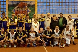 Ветерани у Мукачево: різдв'яний турнір чотирьох країн