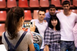 Баскетболісти Миколаєва зустрілися з уболівальниками: фотогалерея
