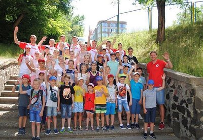 Розпочав роботу дитячий табір БК Рівне: фотогалерея