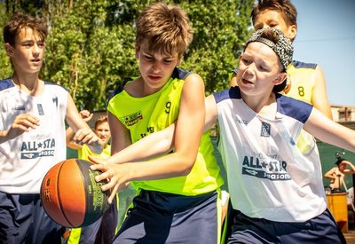 Кульмінація Фестивалю міні-баскетболу: фотогалерея Матчу зірок і нагородження