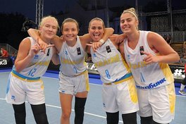Жіноча збірна України U-18 зіграє за вихід на чемпіонат Європи 3х3