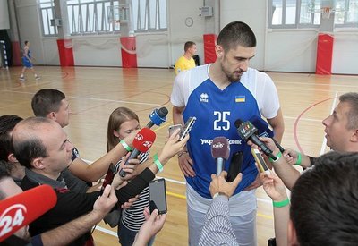 Як збірна України тренувалася з баскетболістами НБА у складі: фотогалерея