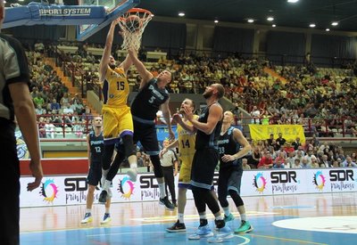 Дніпро проти Лавріо в Кубку Європи FIBA: фотогалерея