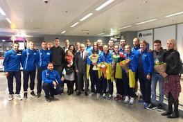 Бронзові призерки молодіжного чемпіонату світу повернулися на батьківщину