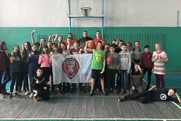 Гравці команди Вищої ліги провели майстер-клас у рідній школі