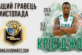 MVP листопада Суперліги Парі-Матч - Крістіан Джонс