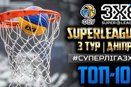 Суперліга 3х3: Топ-10 моментів третього туру (Чоловіки)