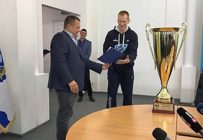 Як баскетболістів Дніпра нагороджували в міськраді: фотогалерея