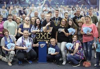Чемпіони Суперліги 3х3 зустрілися з вболівальниками: фото та відео