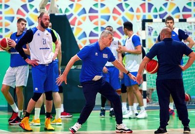 Тренування збірної України перед виїздом до Словенії: фотогалерея