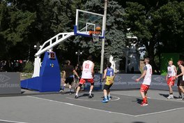 Миттєвості стартового туру чемпіонату України з баскетболу 3х3: фотогалерея