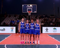 Жіноча збірна України U-17 вийшла в півфінал чемпіонату Європи 3х3