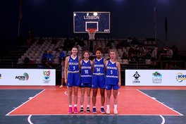Жіноча збірна України U-17 вийшла в півфінал чемпіонату Європи 3х3