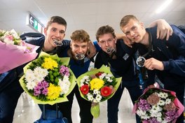 У Києві зустріли призерів юнацького чемпіонату Європи з баскетболу 3х3