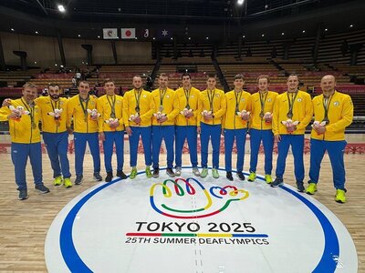 Українські баскетболісти - призери Дефлімпійських ігор-2025