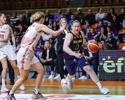 Ягупова піднялась на четверте місце відбору на Євробаскет-2027 за передачами, Юркевічус – шоста за підбираннями