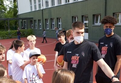 Олександр Липовий провів тренування для українських дітей у Німеччині