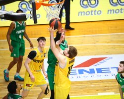 Київ-Баскет виграв перший домашній матч плейоф: фотогалерея гри проти Запоріжжя