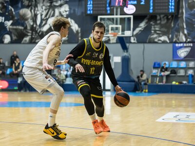 Київ-Баскет переміг Харківських Соколів в першому матчі півфіналу Суперліги GGBET