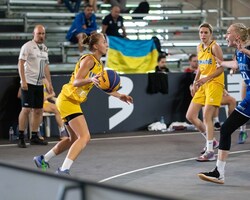 Чоловіча збірна України 3х3 стала третьою на другому етапі Ліги націй, дівчата - четверті