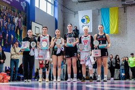 Анастасія Боровська – MVP жіночої Вищої ліги, Шматова та Саприга – у символічній збірній
