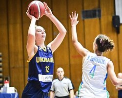 Жіноча збірна України зазнала третьої поразки на Євробаскеті U-18
