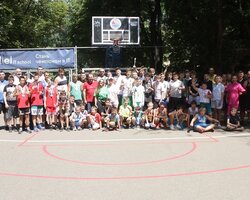 В Одесі провели літній дитячий баскетбольний табір
