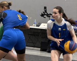 Жіноча збірна України 3х3 зіграла спаринги з Литвою