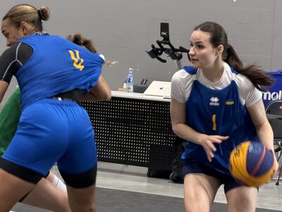 Жіноча збірна України 3х3 зіграла спаринги з Литвою