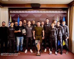 Голова Дніпропетровської ОДА привітав БК Дніпро з третім поспіль чемпіонством у Суперлізі