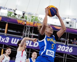 Жіноча збірна України перемогла Францію на чемпіонаті світу 3х3