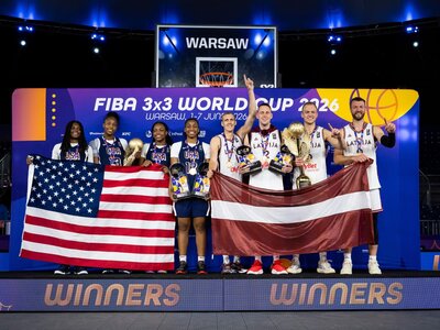 США та Латвія стали чемпіонами світу 3х3, Австралія зупинилася за крок від титулу