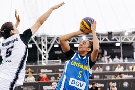 Збірна України 3х3 увійшла до топ-10 етапу Жіночої серії у Відні