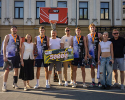 Стали відомі імена призерів другого етапу GGBET 3х3 Чемпіонату України