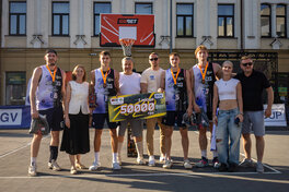 Стали відомі імена призерів другого етапу GGBET 3х3 Чемпіонату України