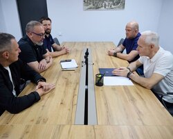 Харківські Соколи провели зустрі з міським головою Харкова