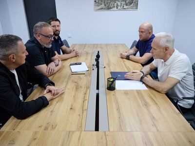 Харківські Соколи провели зустрі з міським головою Харкова