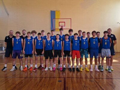 Чоловіча збірна України U-14 проводить свій перший навчально-тренувальний збір
