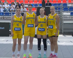 Збірна України виграла один з двох матчів кваліфікації Жіночої серії 3х3 та не вийшла в груповий раунд