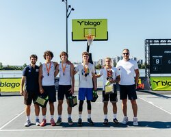 Визначилися переможці у юнацьких змаганнях на етапі 3х3 Чемпіонату України з баскетболу в Івано-Франківську