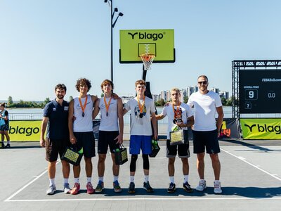 Визначилися переможці у юнацьких змаганнях на етапі 3х3 Чемпіонату України з баскетболу в Івано-Франківську