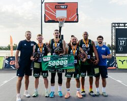 Полісся-Житомир — переможець п’ятого етапу GGBET 3х3 Чемпіонату України