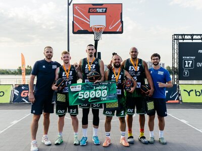 Полісся-Житомир — переможець п’ятого етапу GGBET 3х3 Чемпіонату України