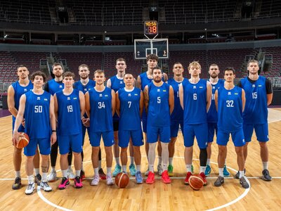 Збірна України провела тренування перед першим контрольним матчем