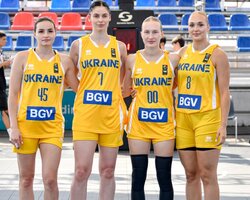 Збірна України не пробилась до основного раунду етапу Жіночої серії 3х3 у Бордо