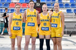 Збірна України не пробилась до основного раунду етапу Жіночої серії 3х3 у Бордо