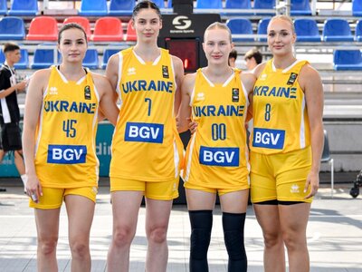 Збірна України не пробилась до основного раунду етапу Жіночої серії 3х3 у Бордо