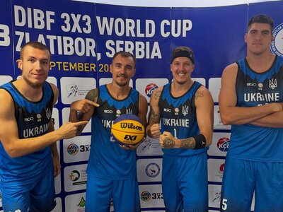 Збірні України здобули два золота на ЧС з баскетболу 3х3 серед глухих