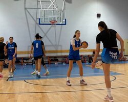 Жіноча збірна України 3х3 продовжує підготовку до Євро в Ризі: фотогалерея