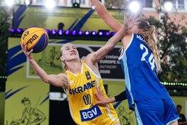 Жіноча збірна 3х3 програла свій стартовий матч чемпіонату Європи